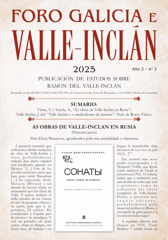 Revista 2 Foro Galicia e Valle - Inclán - GAL copia